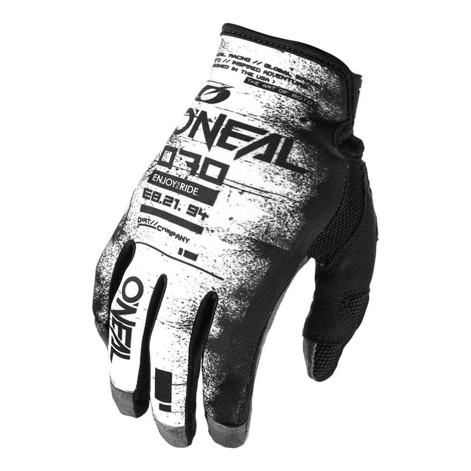 O'Neal Mayhem Scarz V.24 guanti S / Black/White