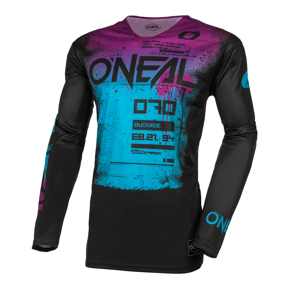 O'Neal Mayhem Scarz V.24 maniche lunghe S / Black/Blue
