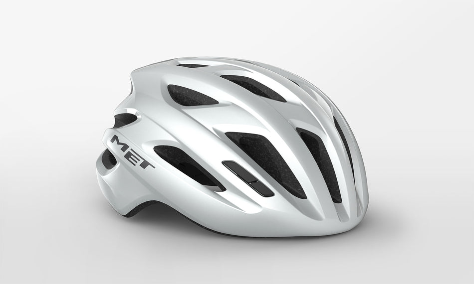 Met Idolo casco corsa Taglia Unica, XL Bianco | Lucido / Taglia Unica