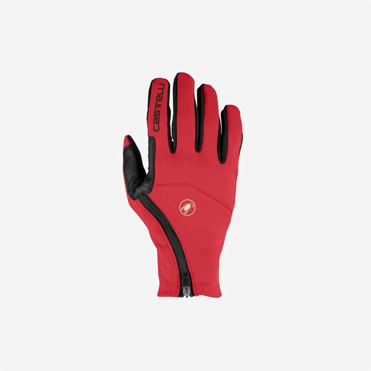 Castelli Mortirolo Glove antivento S / Red