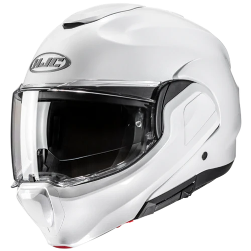 Hjc F100 casco modulare ECE 22.06 Pearl White / XS
