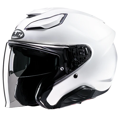 Hjc F31 jet ECE 22.06 PEARL WHITE / XS - foto 2