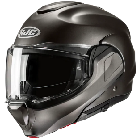 Hjc F100 casco modulare ECE 22.06 Semi Flat Titanium / XS - foto 4