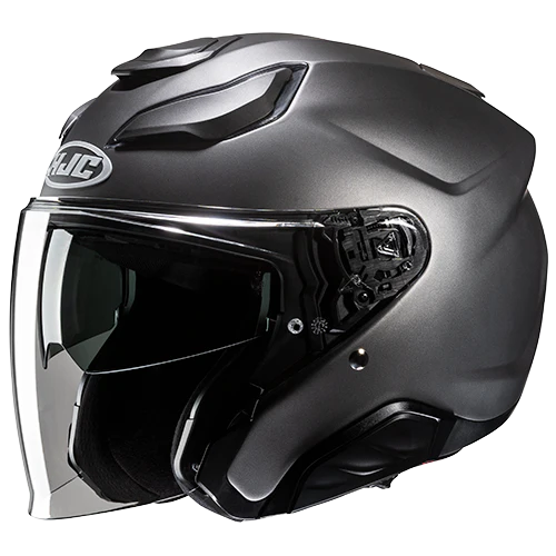 Hjc F31 jet ECE 22.06 SEMI FLAT TITANIUM / XS - foto 5