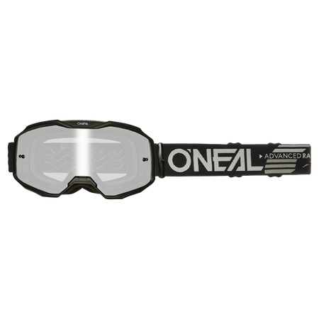 O'Neal B-10 Solid V.24 antiappannante Black - Silver Mirror - foto 4