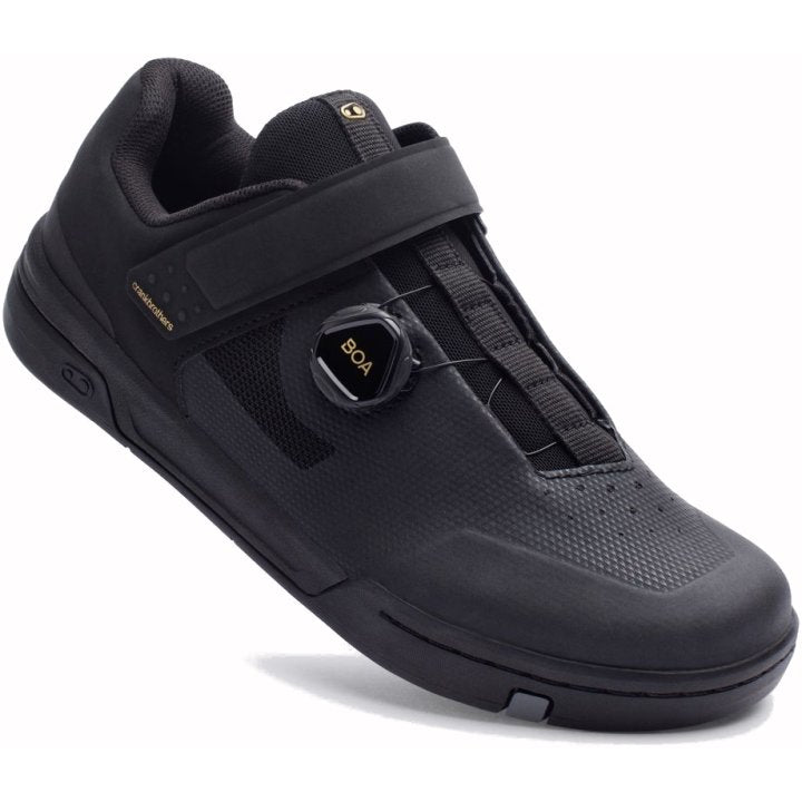 Scarpe MTB Crankbrothers Stamp BOA Flat Nero Oro