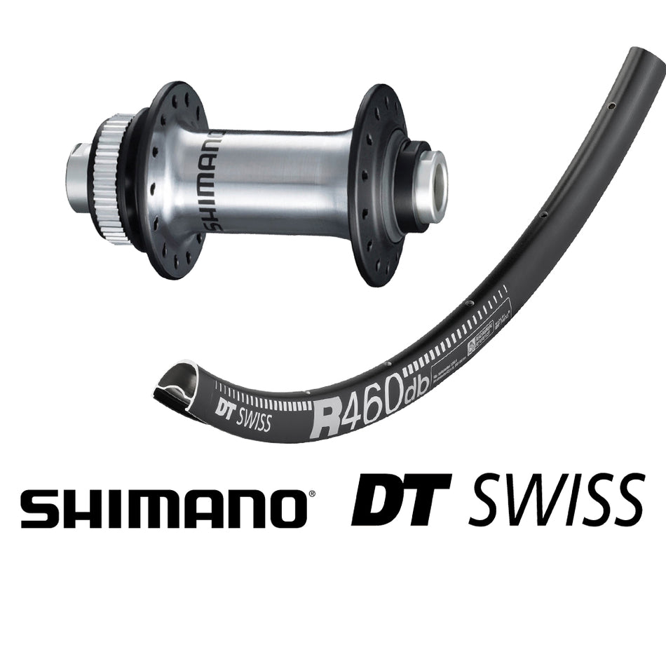 Ruota anteriore da corsa Shimano RS770 DT Swiss R460 Disc