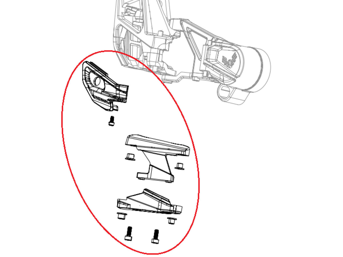 Kit protezione cambio posteriore SRAM XX T-Type Eagle AXS