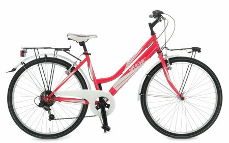 Velomarche City Graphic Lady 26" 6v Fuxia - foto 3