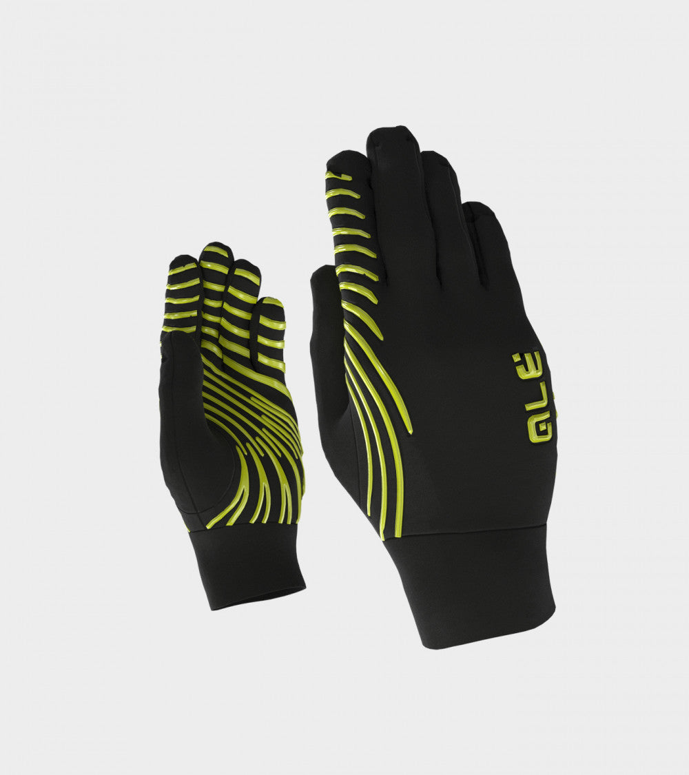 Alé Spirale sottoguanti Superroubaix Black/Yellow / S
