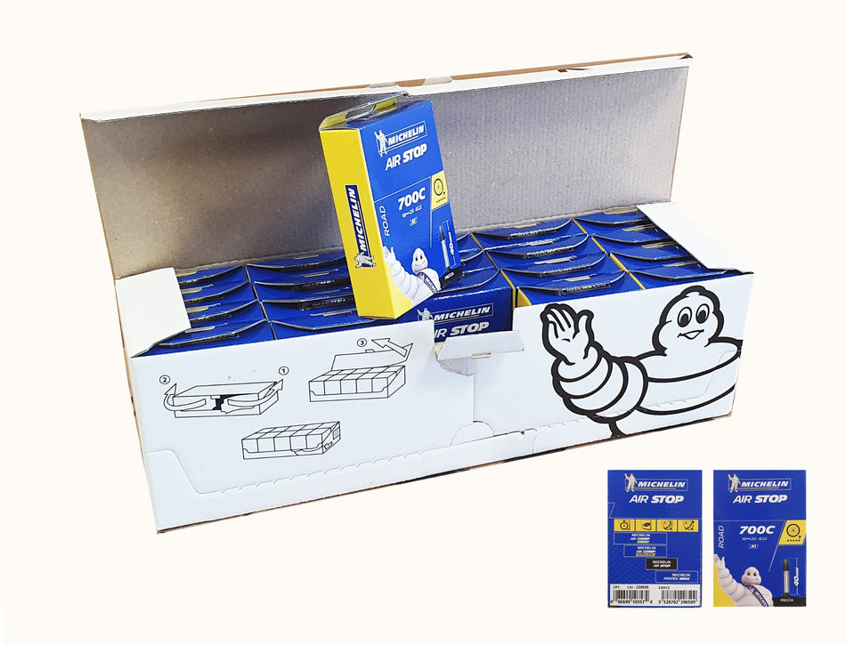 Michelin Air Stop A1 700x18/25 Presta 40