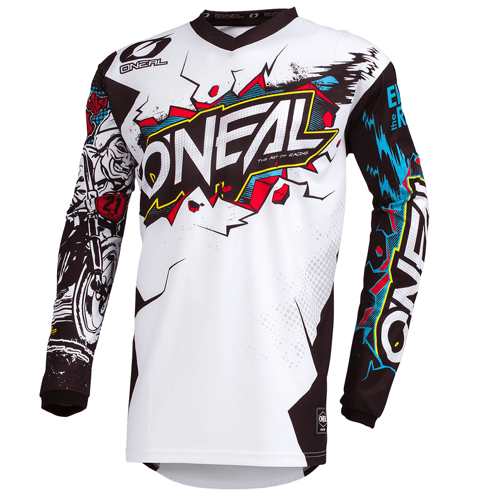 O'Neal Element Villain Jersey Bambino Bianco / M